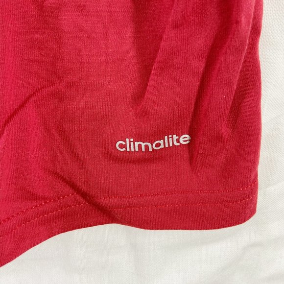 Adidas Climalite Vintage Red North Carolina Wolfpack Baseball T-Shirt Size M - Picture 11 of 11